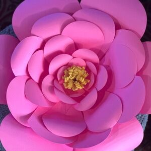 Large Cardstock Flowers